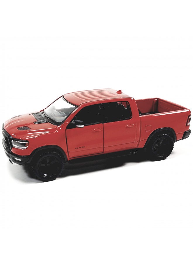 Kinsmart 2019 Red Dodge Ram 1500 Pickup Truck1/46 O Scale Diecast Truck