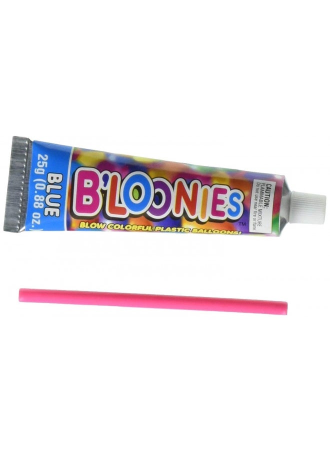 Bloonies Magic Plastic Bubbles Variety Pack (8 Tubes per Pack) by Ja-Ru | Kids Super Elastic Bubble Balloons | Blow Up Balloons with Straw | Bubble Tube Party Favors and Gifts Fidget Toy. 774-1B