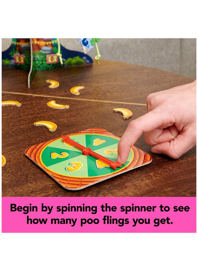 Monkey See Monkey Poo Game for Kids with Banana-Scented Fake Poop, Fun Games | Sensory Toys | Family Games | Funny Gifts, for Preschoolers Ages 4+