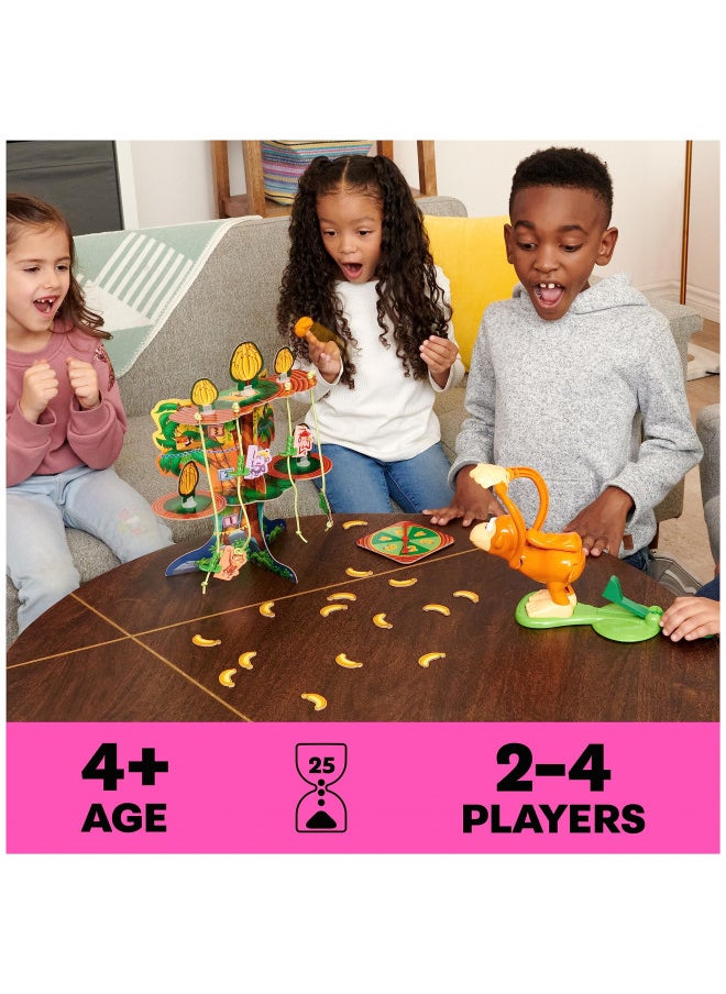 Monkey See Monkey Poo Game for Kids with Banana-Scented Fake Poop, Fun Games | Sensory Toys | Family Games | Funny Gifts, for Preschoolers Ages 4+