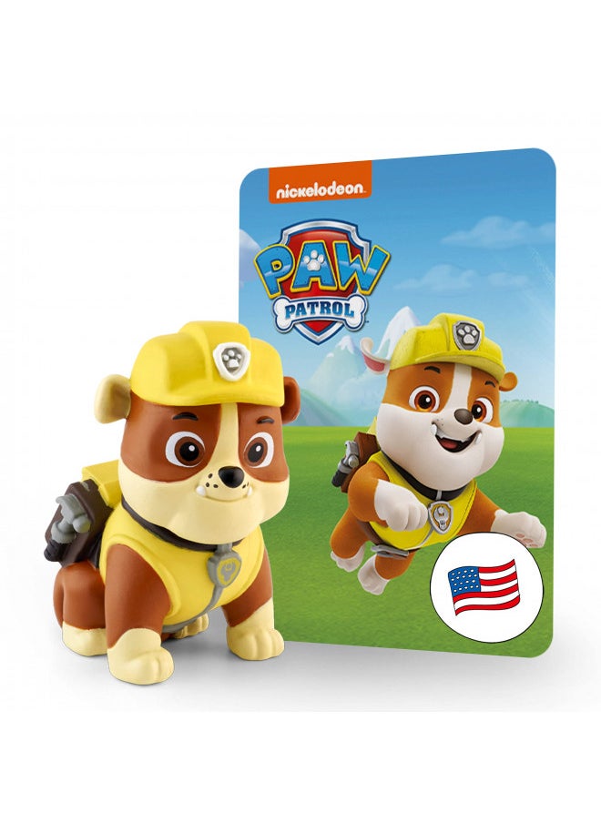 Tonies Rubble Audio Play Character from Paw Patrol