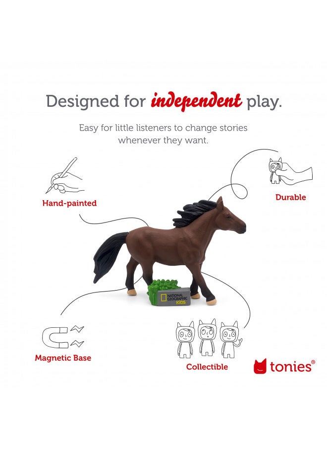 NATIONAL GEOGRAPHIC Horse Audio Play Character for Tonies