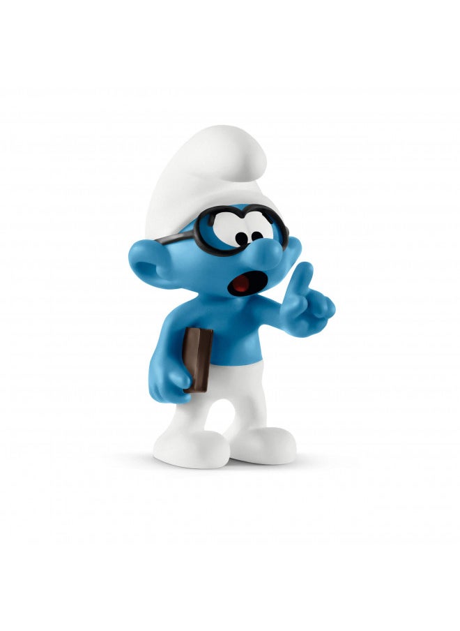 Schleich Smurfs, Retro Toys for Kids, Brainy Smurf