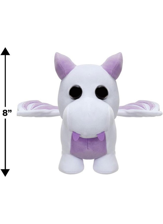 Collector Plush - Lavender Dragon - Series 3 - Legendary In-Game Stylization Plush - Exclusive Virtual Item Code Included - Toys For Kids Featuring Your Favorite Pet, Ages 6+