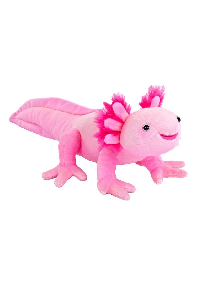 Cuddlekins Mini Axolotl, Stuffed Animal, 8 Inches, Plush Toy, Fill Is Spun Recycled Water Bottles