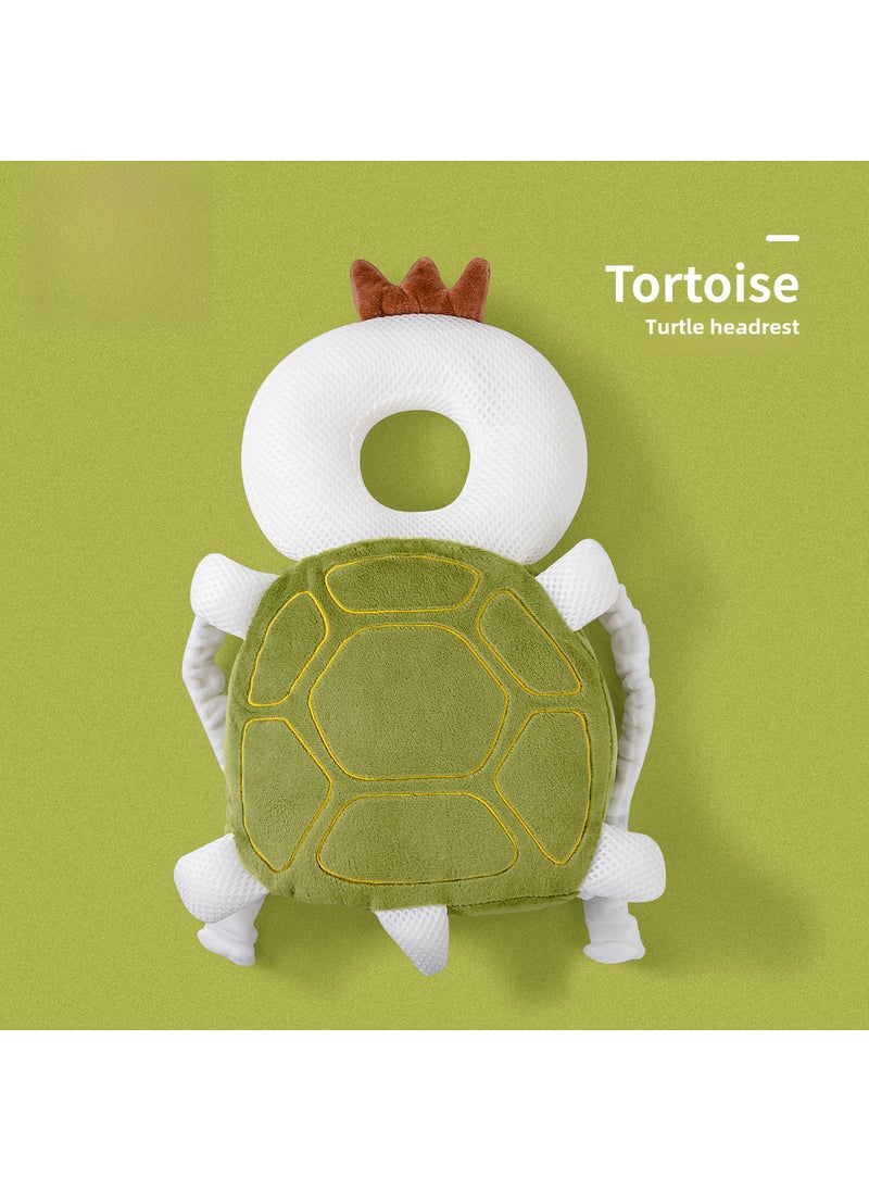 Baby Anti-Fall Pad Breathable Head Cushion Mesh-turtle