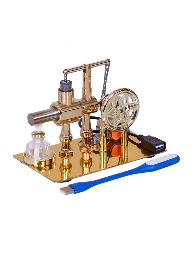 1 x 5 pcs Stirling Engine Generator Steam Toy Model