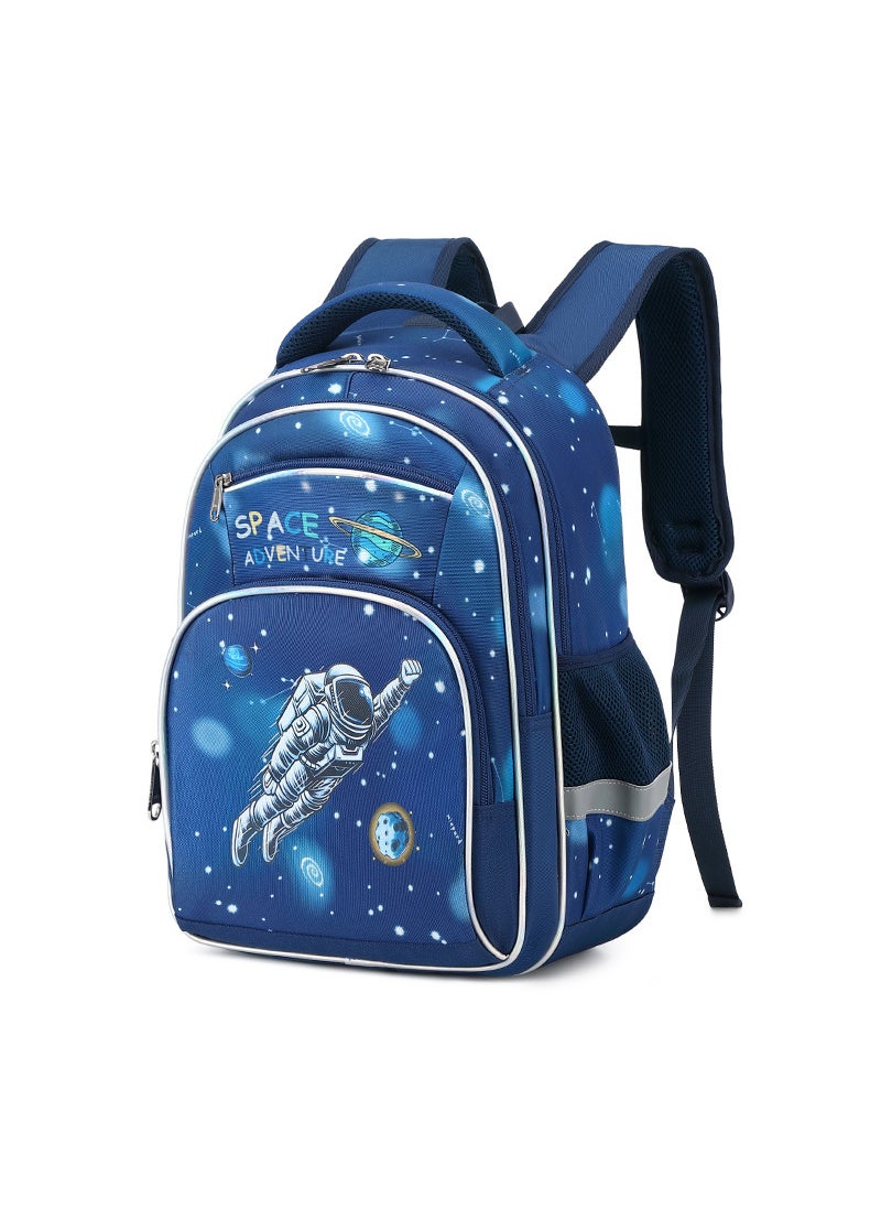 2024 Kids Space Backpack for Grades 3-6 Blue Hand Space