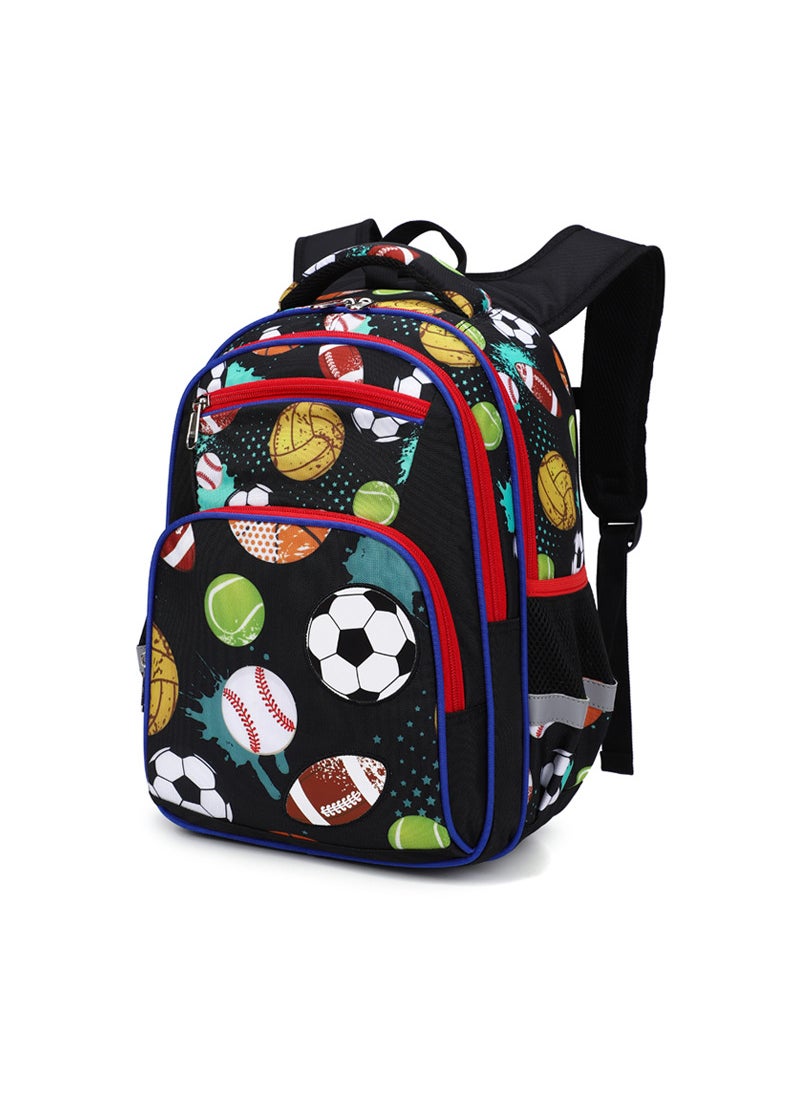 2024 Kids Space Backpack for Grades 3-6 Space Football