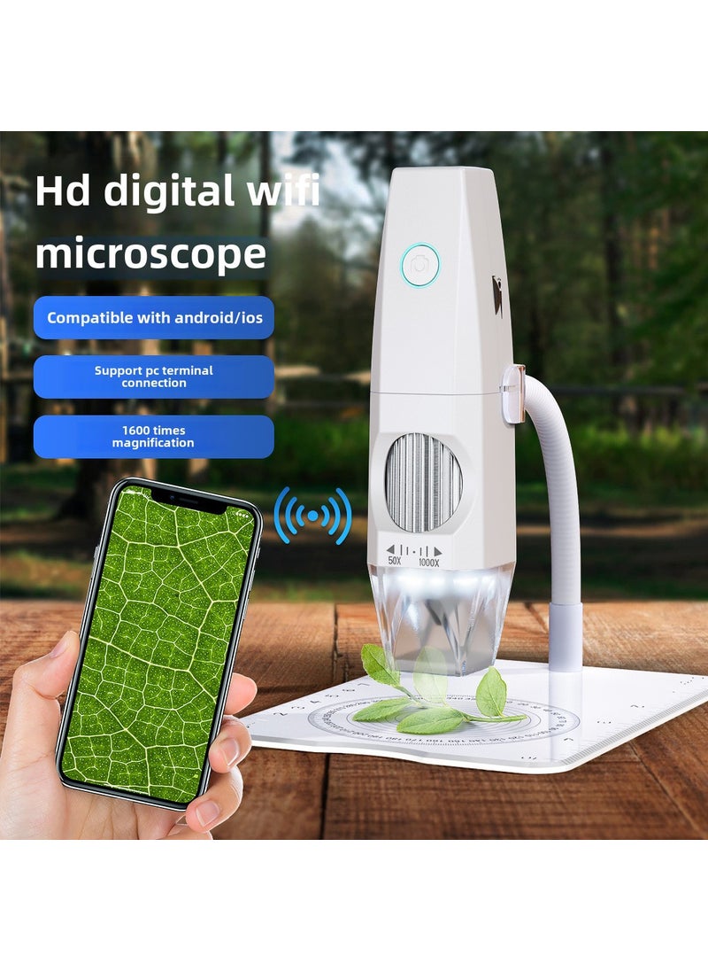 1 x 5 pcs 2MP High-Definition Wireless Microscope for Skin, Hair, Jewelry, Ancient Coins and Paintings