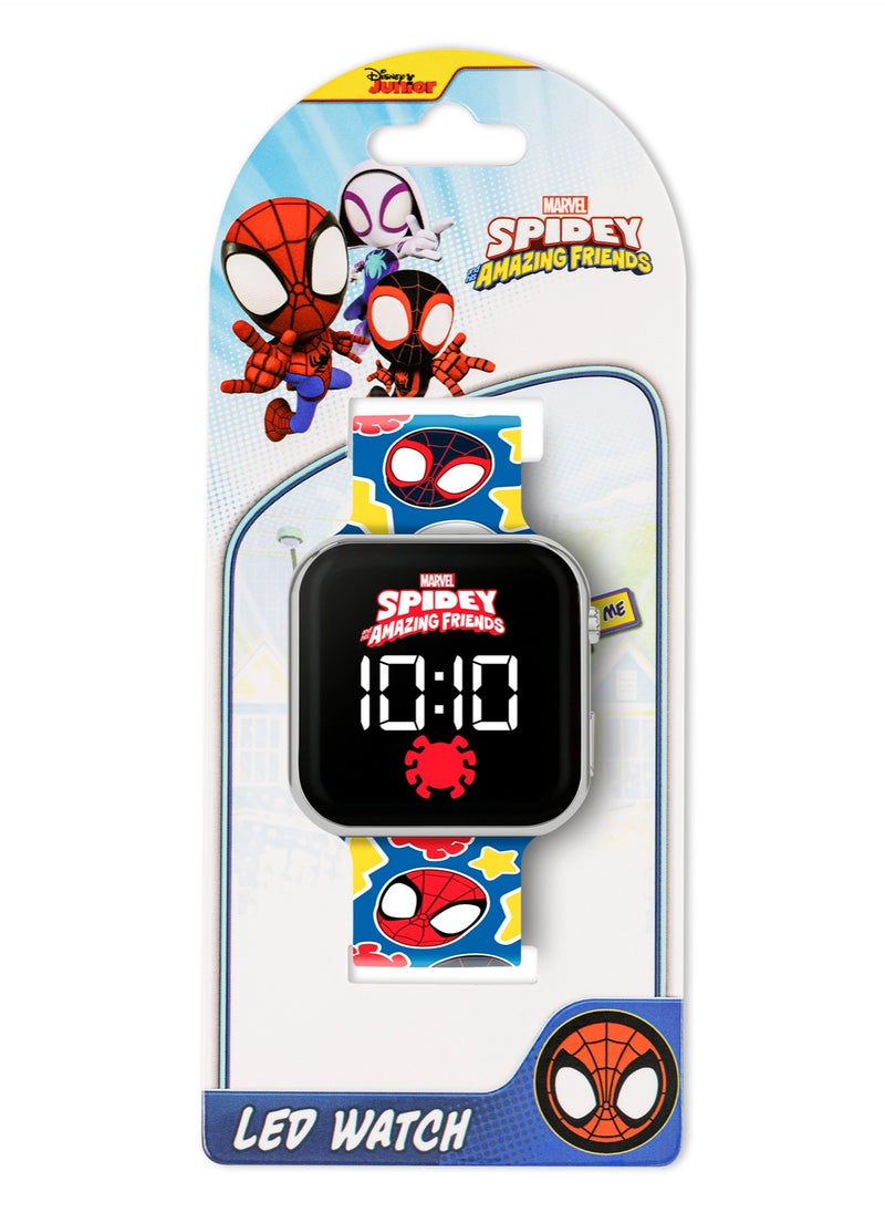 Spidey and His Amazing Friends LED Boys Watch - SPF4018