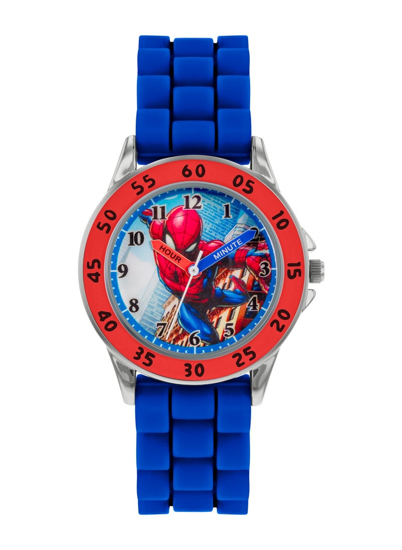 Disney Marvel Spiderman Blue Strap Boys Watch - SPD9048