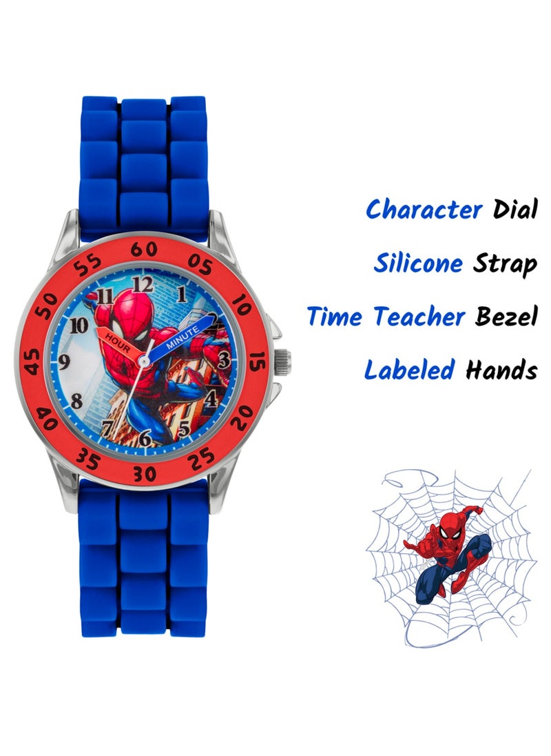 Disney Marvel Spiderman Blue Strap Boys Watch - SPD9048