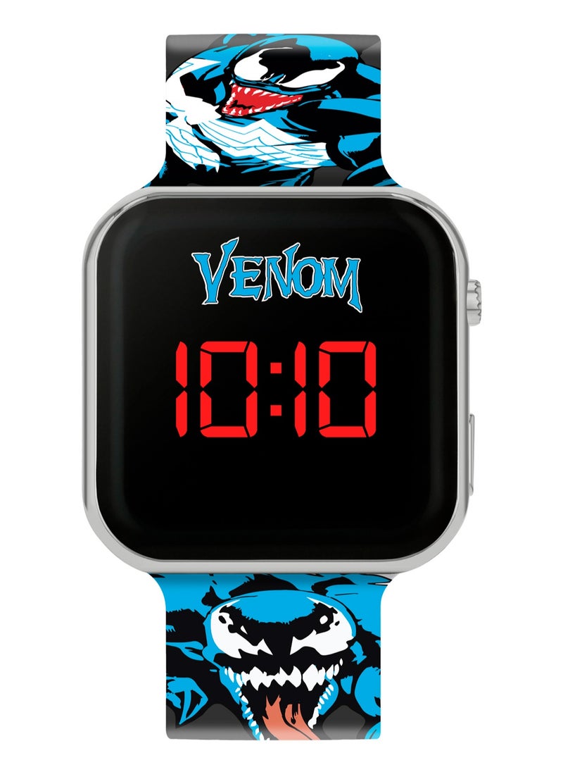 Venom Black Strap LED Boys Watch - VEN4001