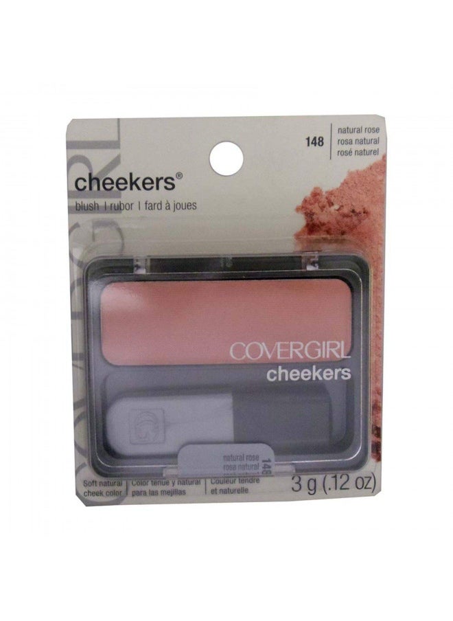 COVERGIRL Cheekers Blendable Powder Blush Natural Twinkle.12 oz, 1 Count