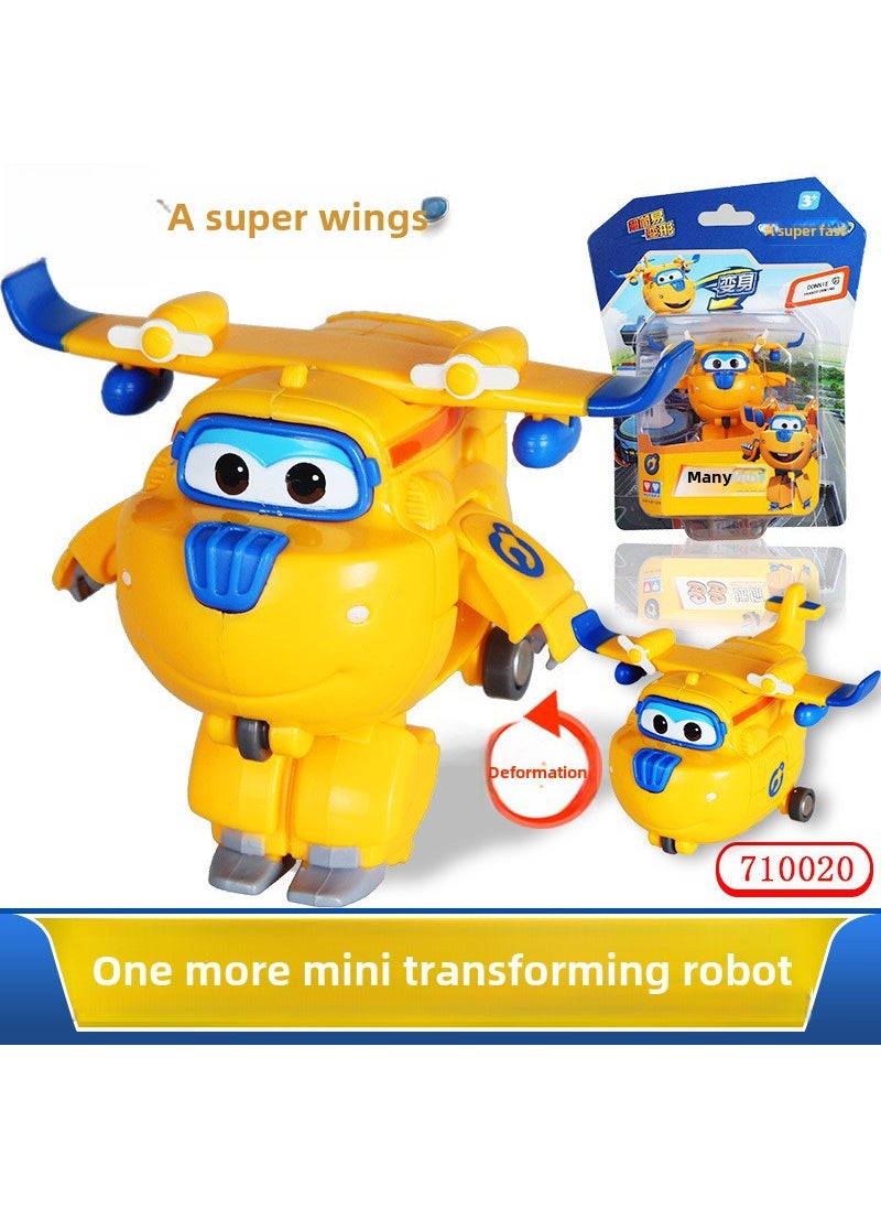 Mini Audi Double Diamond Transform Robot Toy for Kids 710020 Mini Duoduo