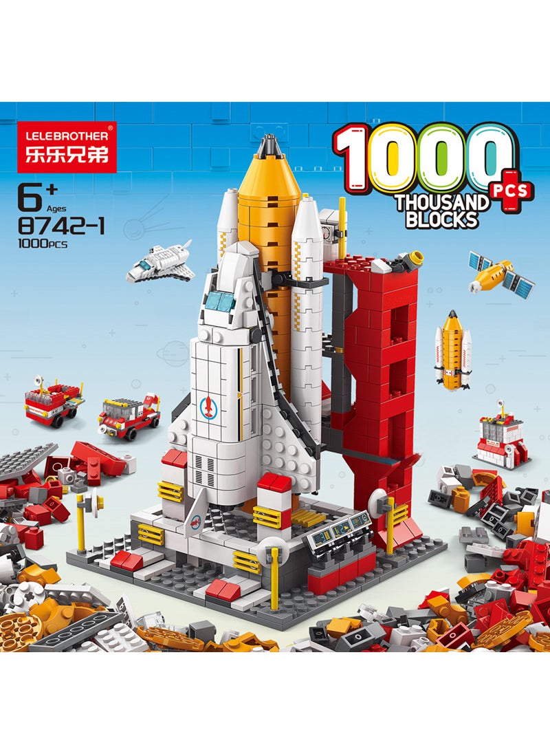 Educational Building Blocks Space Shuttle Kit Space shuttle 6-in-1 (Lele brothers 8742-1)