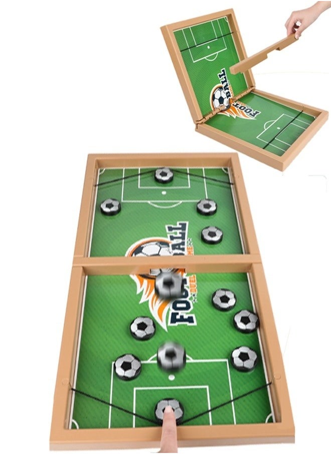 Game Toys,Foldable Foosball Winner Board Games, Hockey Table Puck Party Game Parent-child Interactive Toy For Kids Adults Family Party Large Size