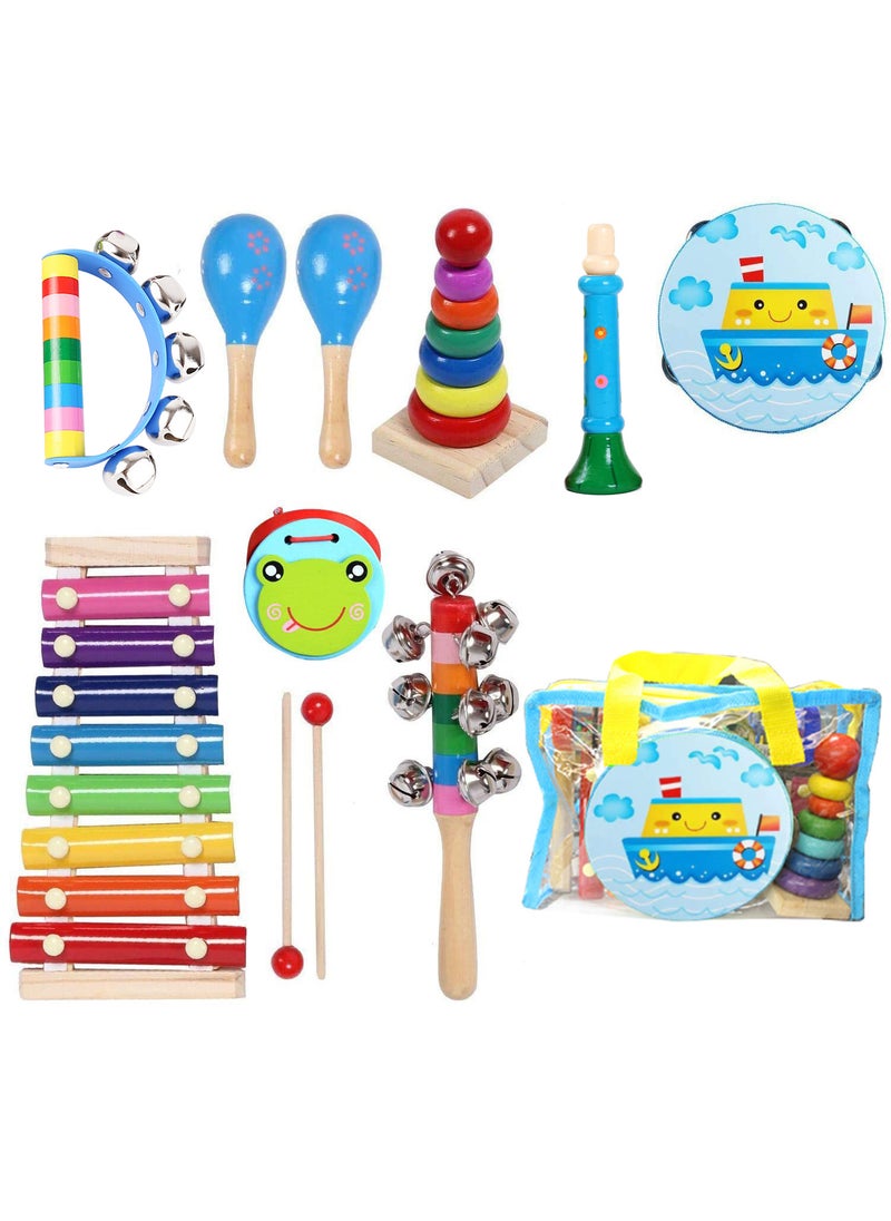 Kids Music Playset Educational Percussion Toys Customer Special 2 delivery according to the figure