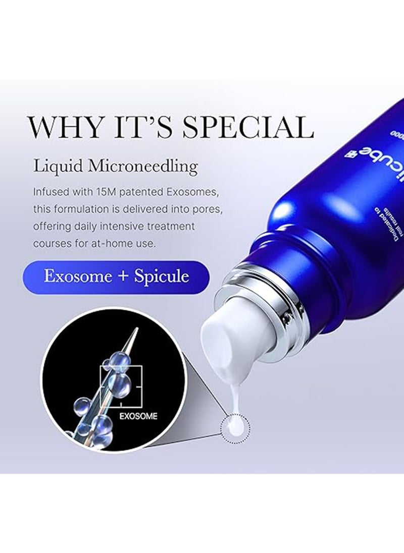 Medicube Zero Exosome Shot 2,000 PPM Spicule Facial Serum | Liquid Skin Booster Serum | Exosome, AHA+BHA+PHA | Pore Minimizer, Dead Skin Cells Improvement | Korean Skin Care 1.01 fl.oz