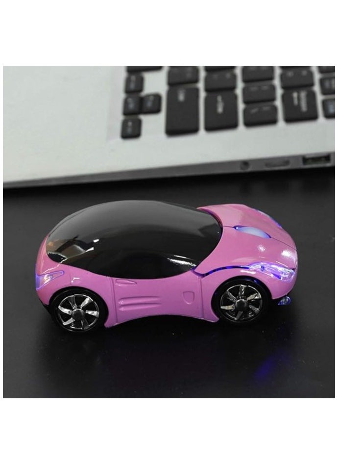 2.4GHz Wireless Mouse, Classic Car Shaped Mouse with USB Reciver, 1600 DPI Optical Computer Mouse Compatibile with XP//Windows 7/ME/2000/ OS ()