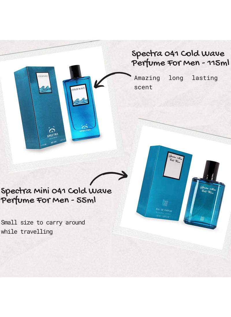 Spectra Pocket 041 Cold Wave Eau De Parfum For Men – 18ml