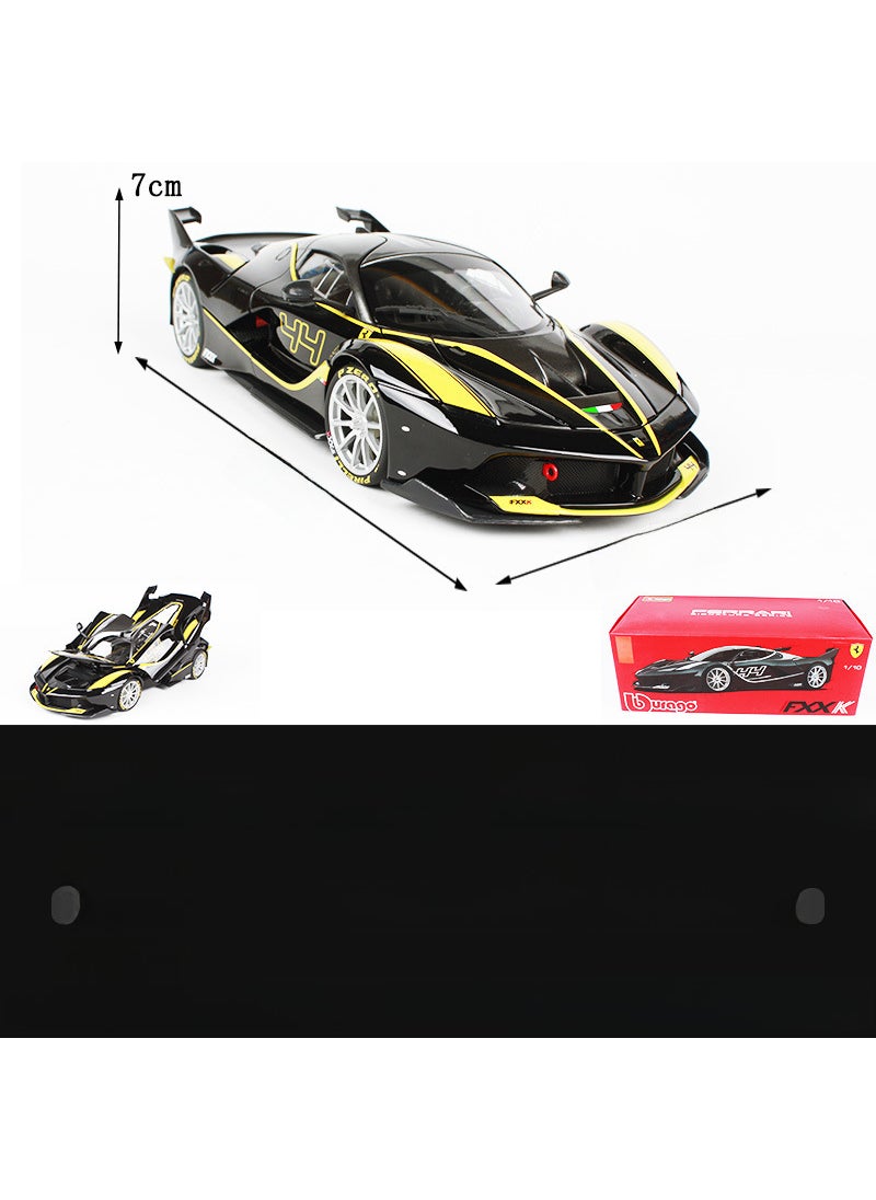 1:18 Ferrari SF90 Diecast Model Car FXX K 44 black 16907