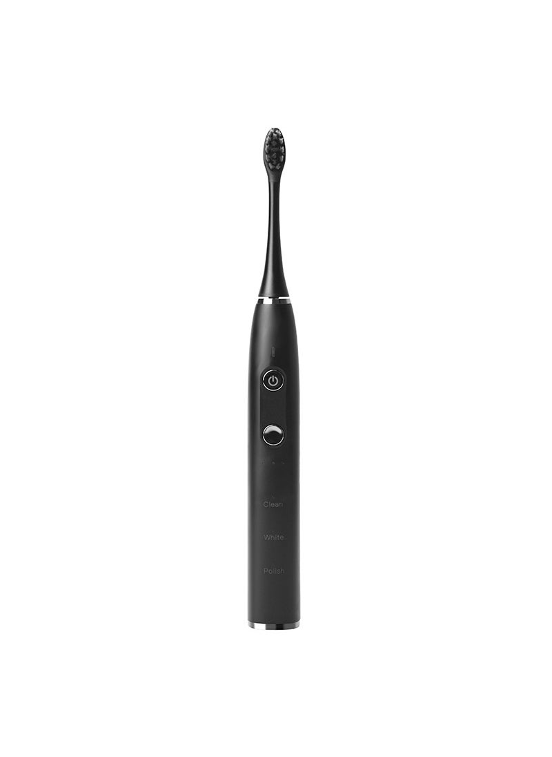 Sonic Electric Toothbrush Couple Smart Modes 2000mAh Waterproof Black