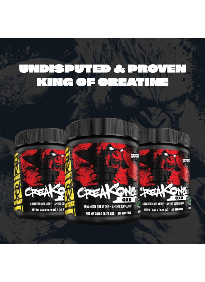 Mutant CREAKONG CX8 | Advanced Creatine Multiplier | Creatine + Amino Acid Supplement - 249 g | 30 Serving