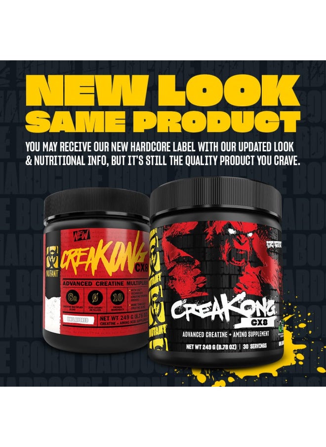 Mutant CREAKONG CX8 | Advanced Creatine Multiplier | Creatine + Amino Acid Supplement - 249 g | 30 Serving