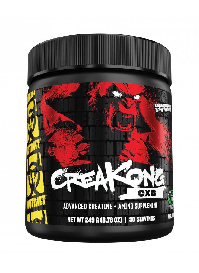 Mutant CREAKONG CX8 | Advanced Creatine Multiplier | Creatine + Amino Acid Supplement - 249 g | 30 Serving