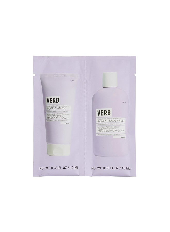 Purple Shampoo & Mask Duo 10Ml Packette