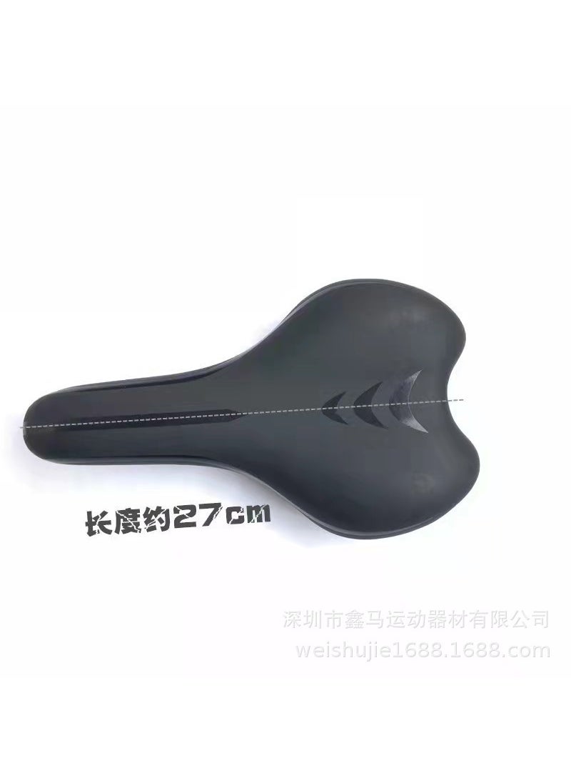 1 x 5 pcs Mountain Bike Gel Saddle Thick Soft Seat Cushion Black