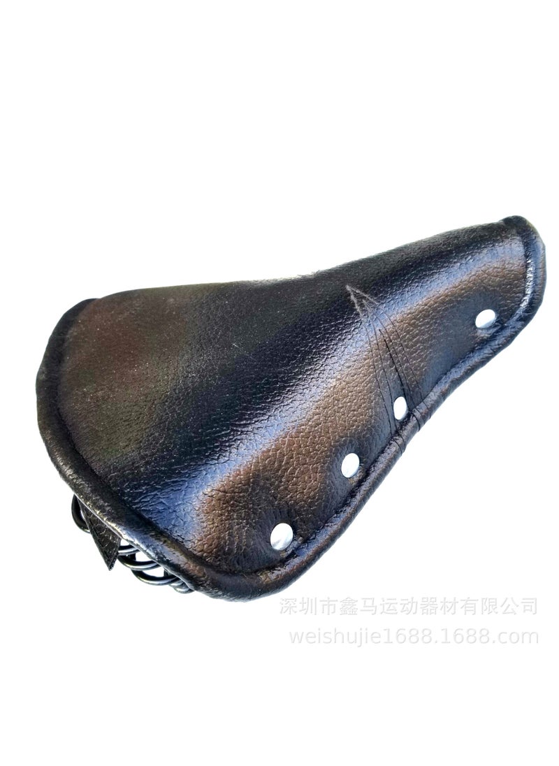 1 x 5 pcs Vintage 28 Bike Saddle Comfortable Cushion Wide Seat Saddle