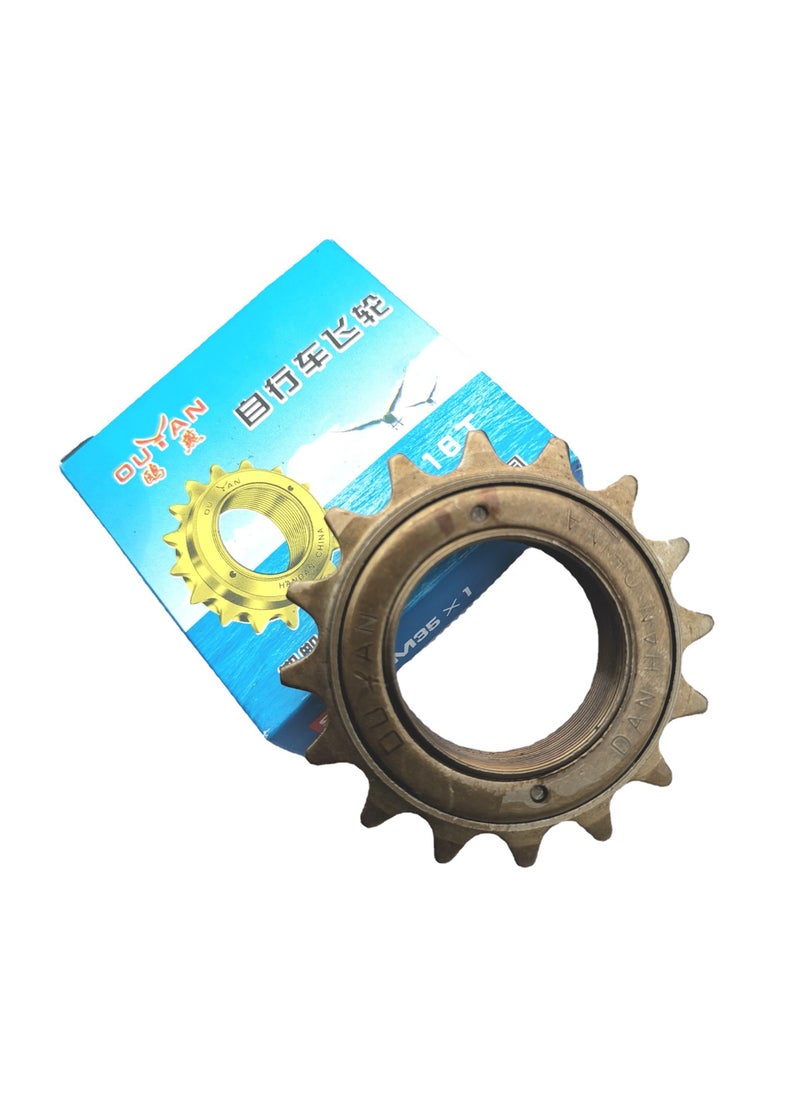 1 x 5 pcs EuroYan 16T Bike Freewheel Single-Speed Sprocket Boxed 16 teeth.