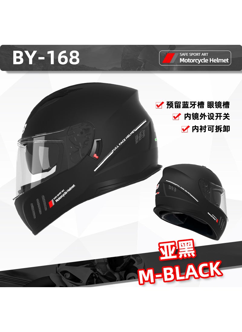 Summer Motorcycle Safety Helmet 3C Certified Dumb black