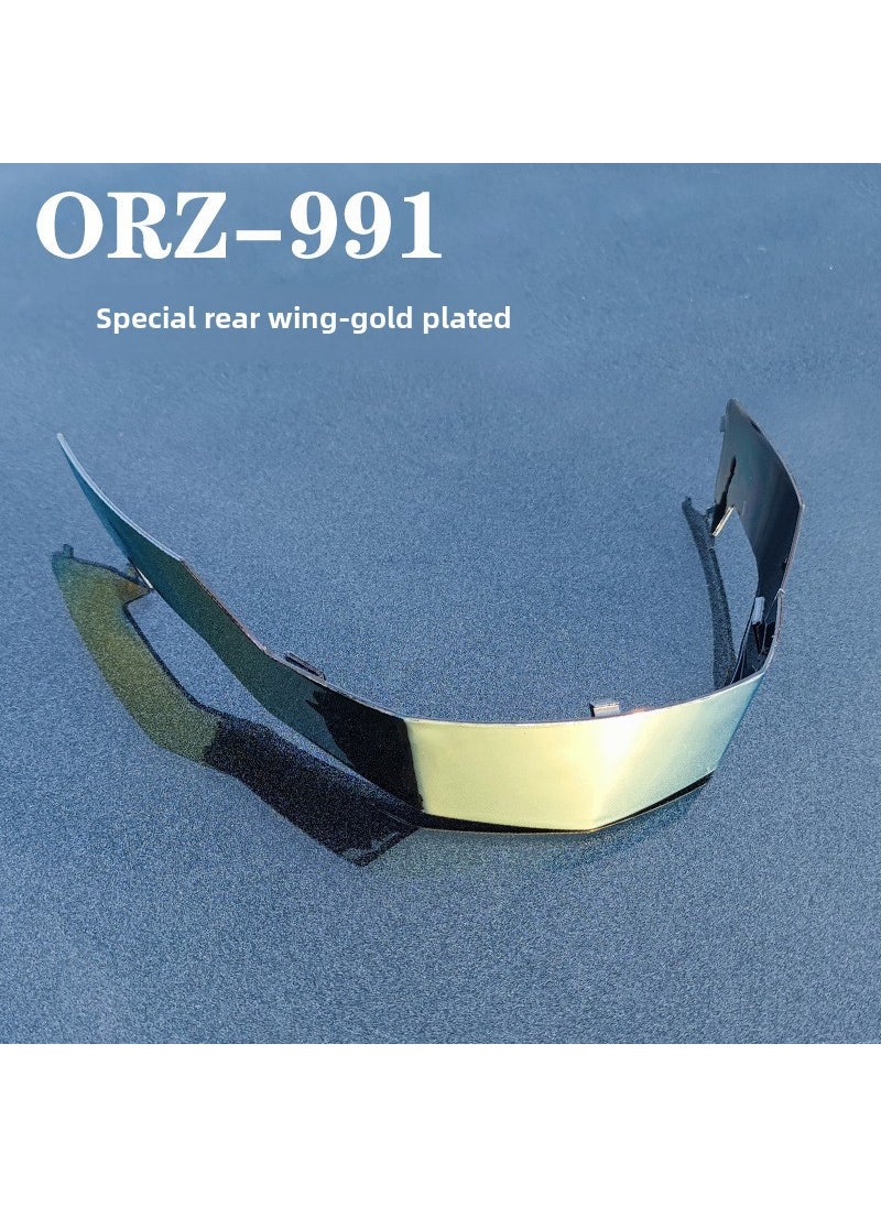 Universal Visor Lens Orz991 JieKai316/902 Aishen805-607 Helmet Shield 991 bronze gold tail