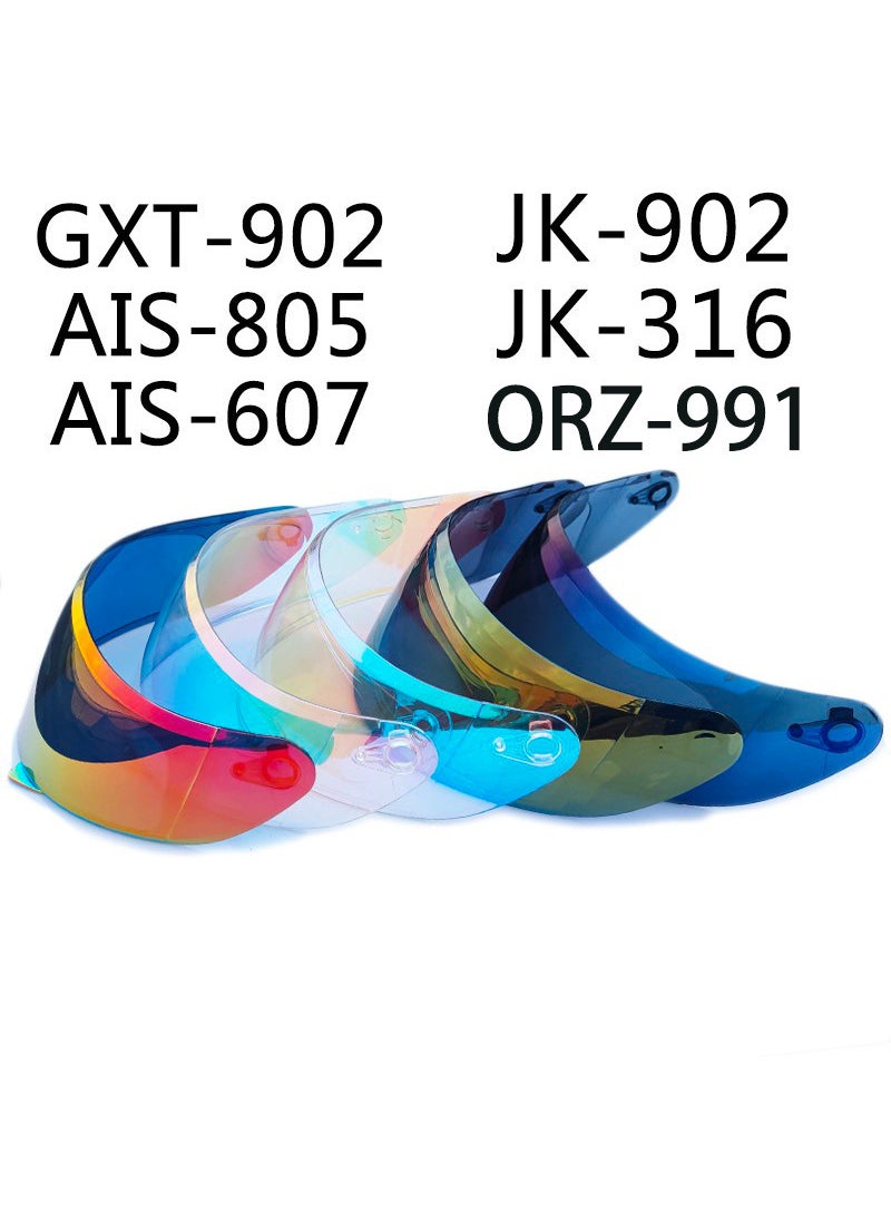 Universal Visor Lens Orz991 JieKai316/902 Aishen805-607 Helmet Shield The tail wing is a 991 product helmet and other models do not match only with Orz991 model