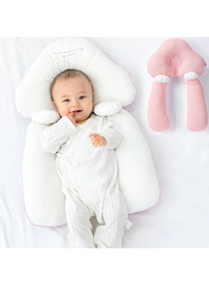 100% Cotton High Quality Soft U Shape Washable Comfortable Sleeping Baby Pillow For Newborn Baby