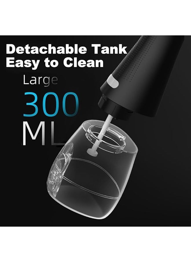 Portable USB Rechargeable Water Jet Teeth Cleaner with Water Flosser