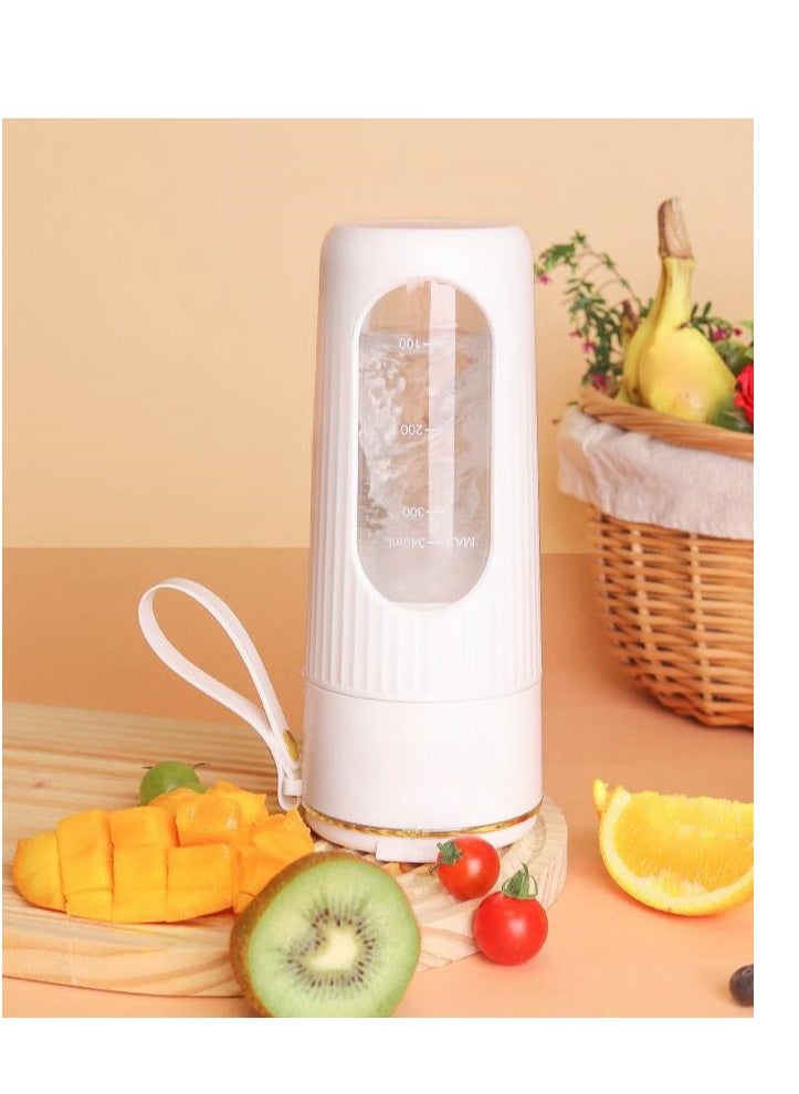 340ML Juicer Multi functional Electric Mini Portable Fruit Squeezing and Juice Mixing Cup