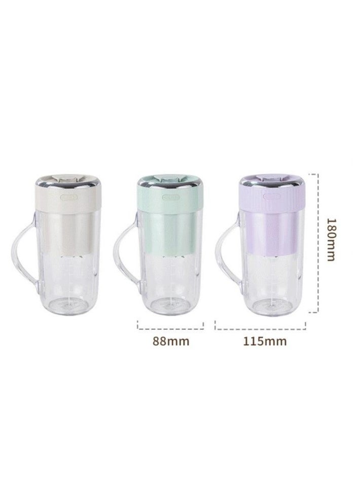 330ML Juicer Multi functional Electric Mini Portable Fruit Squeezing and Juice Mixing Cup