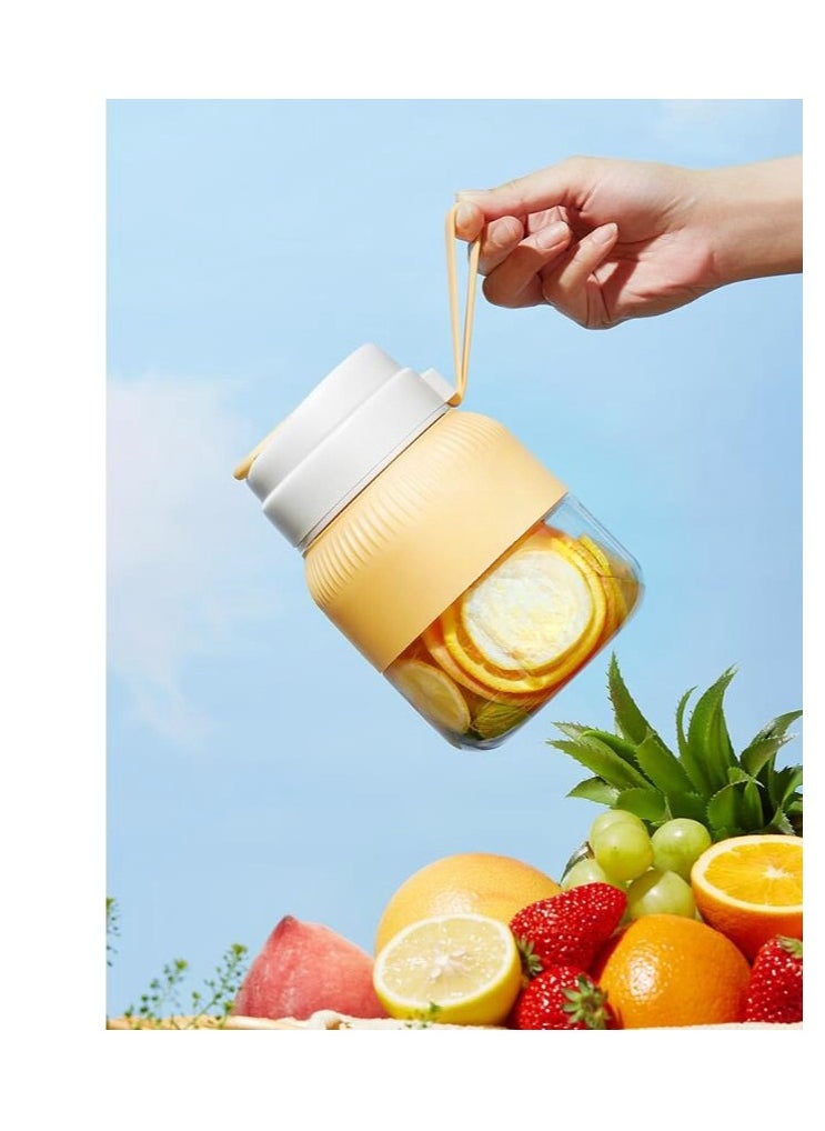 800ML Juicer Multi functional Electric Juice Cup Large Capacity Portable Blender Juice Cup Creative Gift