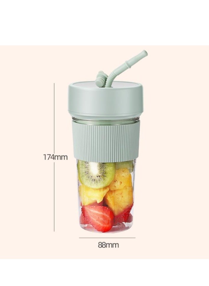 350ML Juicer Multi functional Electric Juice Cup Large Capacity Portable Blender Juice Cup Creative Gift