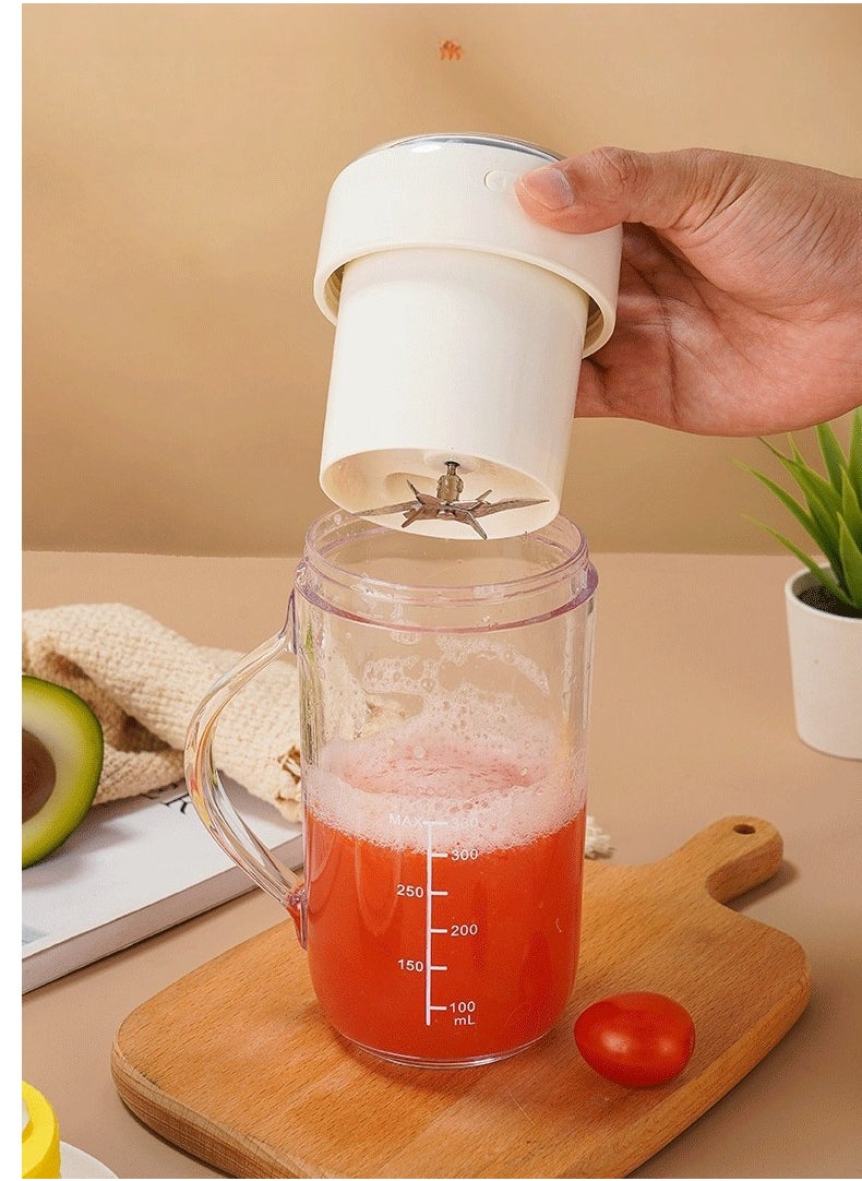 330ML Juicer Multi functional Electric Mini Portable Fruit Squeezing and Juice Mixing Cup