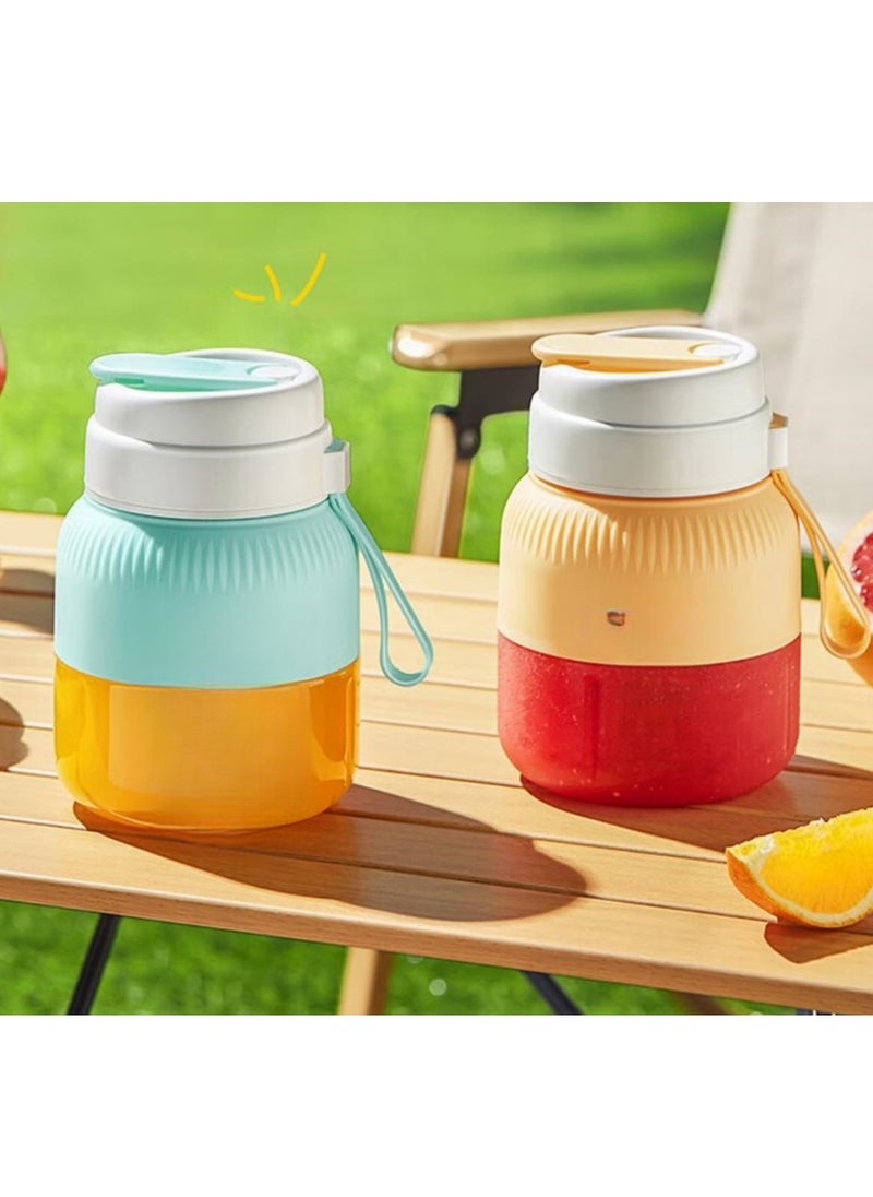 800ML Juicer Multi functional Electric Juice Cup Large Capacity Portable Blender Juice Cup Creative Gift