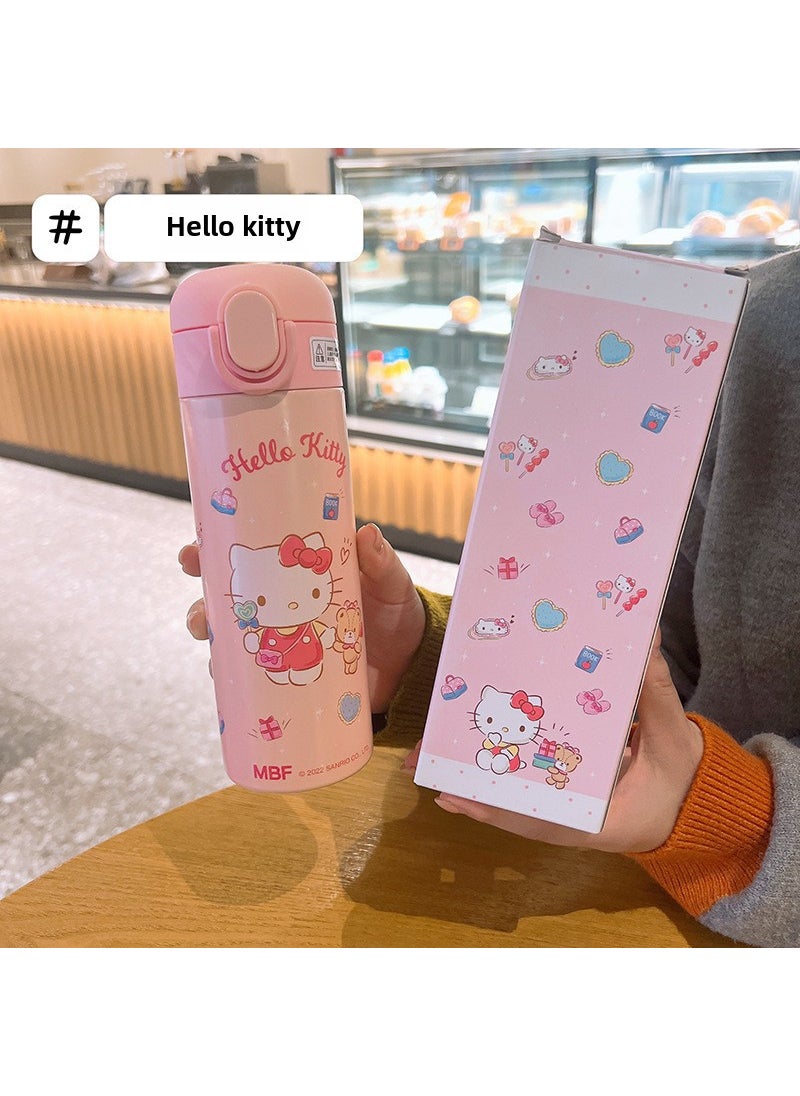 Ultraman Insulated Cup for Kids 316 Straw Kitty Cat 420ml