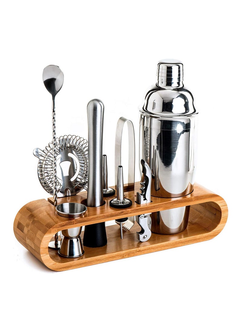 Cocktail Shaker Set – Stainless Steel Professional Mixing Tools for Home and Bar Use