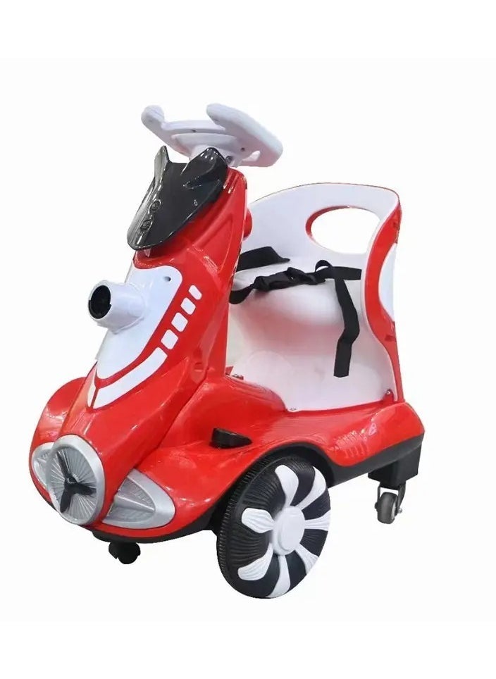 Kids battery ride on car bubble balance boys and girls remote control toy car baby four wheel drift car 12V With remote