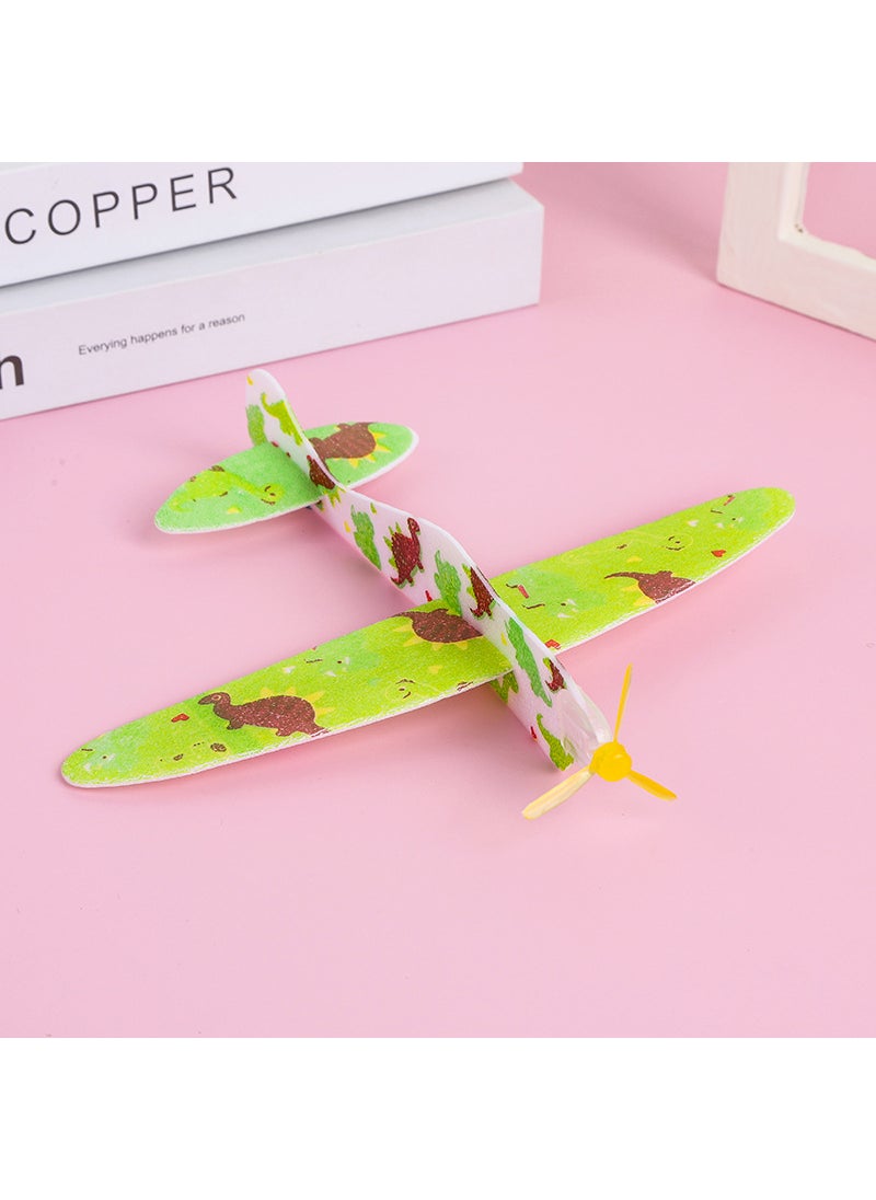 1 x 5 pcs Foam Glider Magic Plane Model DIY Toy Dinosaur plane